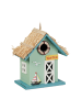 relaxdays Deko Vogelhaus in Bunt - (B)19 x (H)24,5 x (T)13,5 cm
