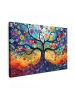 MuchoWow Fotoleinwand Blau