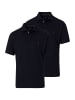 Casa moda Poloshirt Basic in Dunkelblau