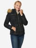 KOROSHI Kurzer Parka in schwarz