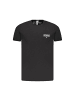 ACCADEMIA MILITARE Schwarzes Baumwoll-T-Shirt
