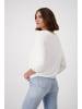 monari 3/4 Arm-Pullover in Off-White