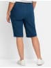 sheego Bermudas in blue denim