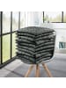 REDBEST Stuhlkissen 10er-Pack in grau
