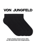von Jungfeld Sneaker Socken Essentials in Pitch Black