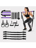 relaxdays Pilates Bar Kit in Lila