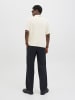 Jack & Jones Gestricktes Polo in Sea Salt