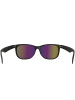 BEZLIT Sonnenbrille in Schwarz Grau Verspiegel