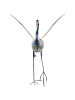 Beliani Gartenfigur KALIBO in Blau/Messing - (W) 25 x (H) 65 x (L) 50 cm