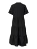 Pieces Maxikleid in Black