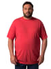Men Plus Kurzarm T-Shirt in rot