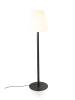 HOBERG Standleuchte dimmbar 220V schwarz/weiß 187cm hoch Weiß