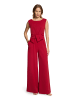 Vera Mont Jumpsuit mit weitem Bein in Shiny Ruby