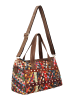 Usha Women Handbag in Yellow Multicolor