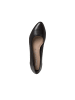 Tamaris Ballerina in BLACK LEATHER