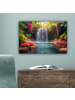 MuchoWow Leinwand bilder Tropischer Wasserfall (BxH)