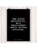 Mr. & Mrs. Panda Poster Oma wurde geschaffen, weil... mit Spruch in Schwarz