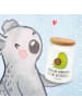 Mr. & Mrs. Panda behälter Avocado Pfeifen mit Spruch in Weiß