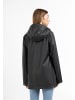 myMo Damen Regenjacke in Schwarz
