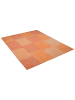 Kayoom Kurzflor Teppich Lyrical 110 in multi - orange - rechteckig