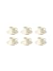 Villeroy & Boch 12-tlg. Espresso Set Manufacture Rock in 60 ml in weiß