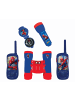 Lexibook Spider-Man Abenteuerset 2 Walkie Talkies Fernglas Taschenlampe Kompass 3 Jahre