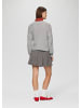 QS Strickjacke  in  9400_grau meliert