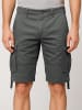 EGOMAXX Cargo Shorts Bermuda mit Taschen in Dunkelgrau
