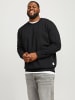JACK & JONES PLUS Sweatshirt in Black