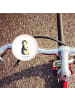 Mr. & Mrs. Panda klingel fahrrad Pinguin Blumen ohne Spruch in Weiß
