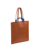 DuDu Madeleine Shopper Tasche Leder 40 cm in cinnamon