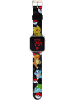 ACCUTIME LED Kinderuhr Digitale LED-Anzeige verstellbares Armband Abschaltautomatik
