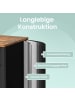 SONGMICS Aktenschrank Bravon in Braun-Schwarz - (B)110 x (H)76 x (T)40 cm