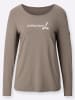 WITT WEIDEN Langarmshirt in taupe