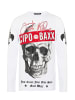 Cipo & Baxx SWEATSHIRT in WHITE