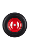 relaxdays 4x Schubkarrenrad in Schwarz/ Rot - 4.80 4.00-8