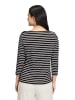 Betty Barclay Ringelshirt mit U-Boot-Ausschnitt in Schwarz/Beige