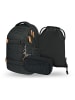 BAAGL 3-tlg. Set: Schulrucksack Skate max in Schwarz Darkness
