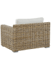 Beliani 3-tlg Sessel ARDEA in /Beige/Weiß