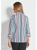 GOLDNER Bluse Bluse in bunt / gestreift