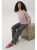 Aniston SELECTED Strickhose in anthrazit melange