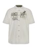 Man's World Kurzarmhemd in offwhite