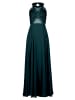 Vera Mont Abendkleid mit Placement in Dusty Slate