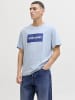 Jack & Jones T-Shirt in hellblau blau - 0002
