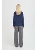 b. young Langarm - Hemd BMMGERDA Straight fit in Navy Blazer