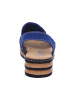 rieker Keilsandalette in blau