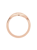 Elli Ring 925 Sterling Silber Geo, Kreis in Rosegold