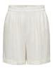 JACQUELINE de YONG Kurze Stoff Shorts Sommer Hot Pants in Weiß