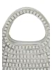 faina Women Handbag in Silver