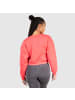 SMILODOX Crop Sweatshirt Sherry in Pink